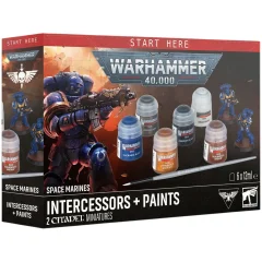 Space Marines: Intercessors and Paints