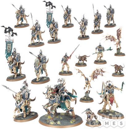 Spearhead: Ossiarch Bonereapers. Kavalos Vanguard фото 2