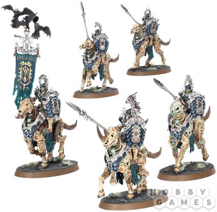 Spearhead: Ossiarch Bonereapers. Kavalos Vanguard фото 5