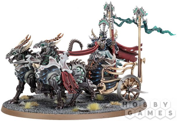 Ossiarch Bonereapers: Liege-Kavalos on War Chariot фото 2