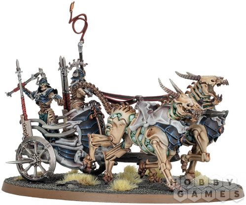 Ossiarch Bonereapers: Liege-Kavalos on War Chariot фото 3