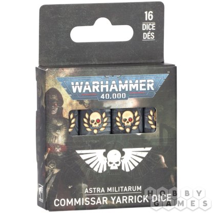 Commissar Yarrick Dice Set