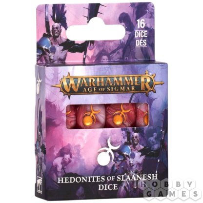 Hedonites of Slaanesh Dice Set