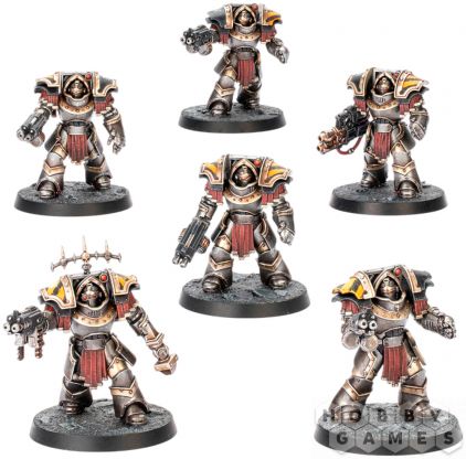 Legiones Astartes: Cataphractii Terminators with Combi-bolters and Power Fists фото 2