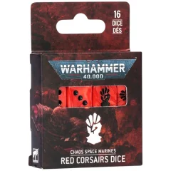 Chaos Space Marines Red Corsairs Dice Set