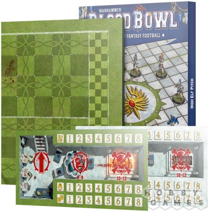 Blood Bowl: High Elf Pitch and Dugouts фото 2