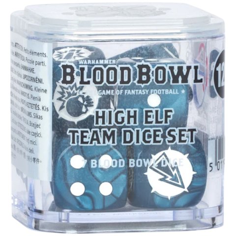 Blood Bowl: High Elf Team Dice Set