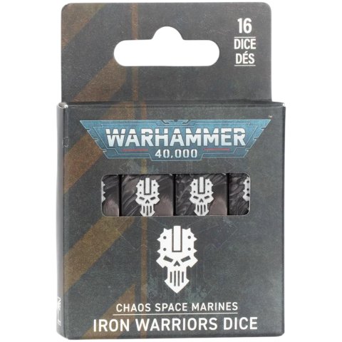 Chaos Space Marines: Iron Warriors Dice Set