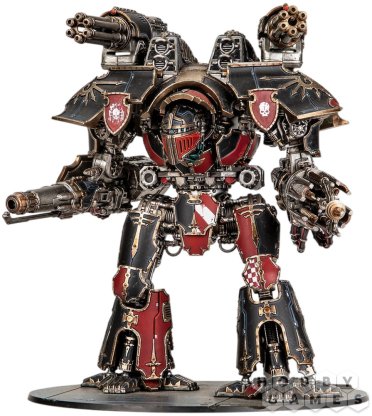 Legions Imperialis: Warlord Battle Titan (with Quake Cannon and Conversion Beam Extirpator) фото 2