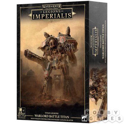 Legions Imperialis: Warlord Battle Titan (with Volkite Destructor and Macro-Gatling Blaster)
