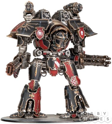 Legions Imperialis: Warlord Battle Titan (with Volkite Destructor and Macro-Gatling Blaster) фото 2