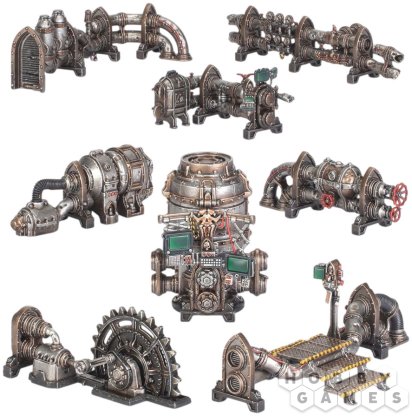 Necromunda Zone Mortalis: Factoria Pipes фото 2