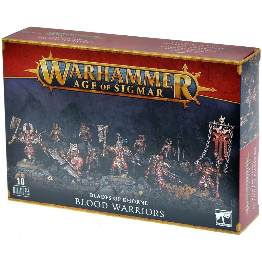 Набор миниатюр Warhammer Games Workshop Blades of Khorne: Blood Warriors 83-24 - фото 1