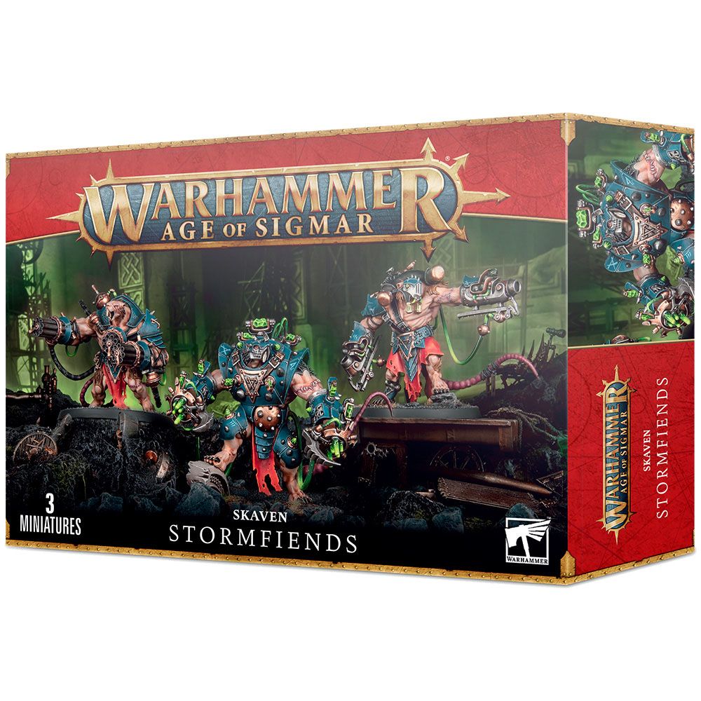 Набор миниатюр Warhammer Games Workshop Skaven: Stormfiends 91-17