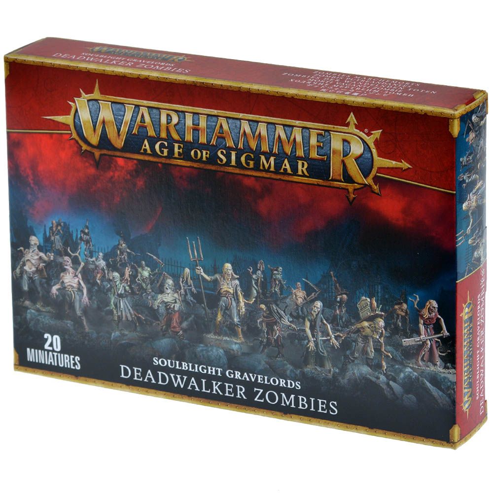 Набор миниатюр Warhammer Games Workshop Soulblight Gravelords: Deadwalker Zombies 91-07