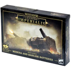 Legions Imperialis: Solar Auxilia Medusa and Basilisks Batteries
