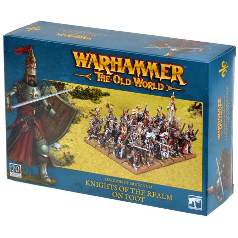 The Old World: Kingdom of Bretonnia Knights of the Realm on Foot