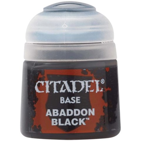 Краска Base: Abaddon Black (12 мл)