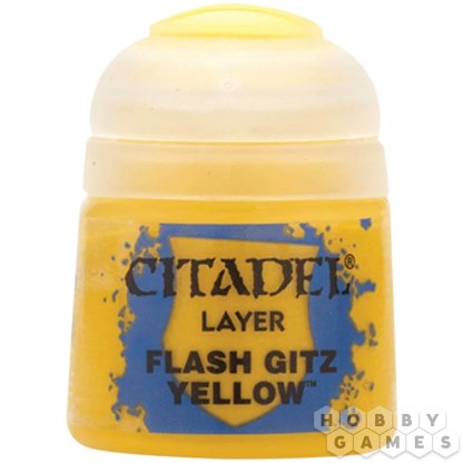 Отзывы о Краска Layer: Flash Gitz Yellow (12 мл)