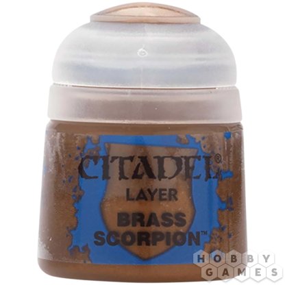 Вопросы про Краска Layer: Brass Scorpion (12 мл)