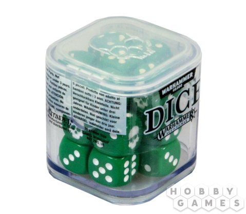 Набор кубиков WH40K: Citadel 12mm Dice Set, 20 шт. фото 5