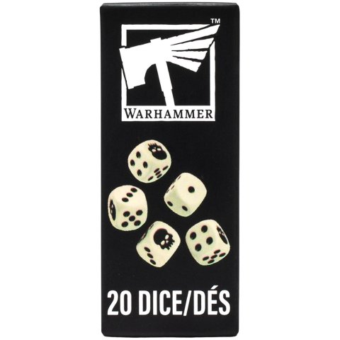 Набор кубиков WH40K: Citadel 12mm Dice Set, 20 шт.