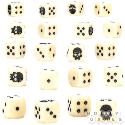 Набор кубиков WH40K: Citadel 12mm Dice Set, 20 шт. фото 2