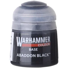 Краска Base: Abaddon Black (12 мл)