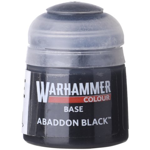 Краска Base: Abaddon Black (12 мл)