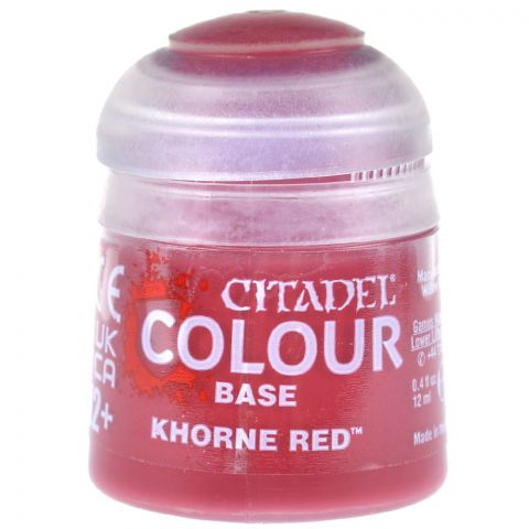 Краска Base: Khorne Red