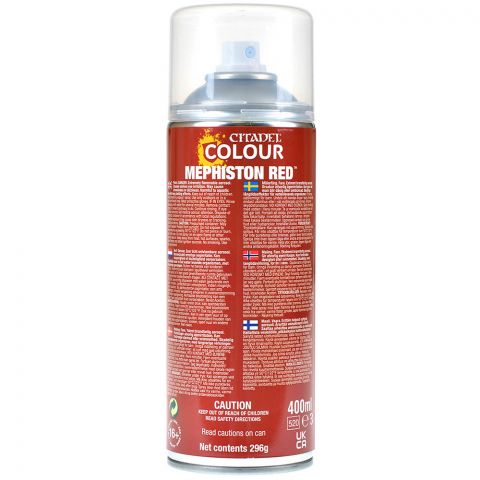 Краска Spray: Mephiston Red