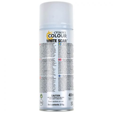 Краска Spray: White Scar