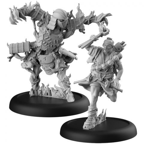 Bushido. Minimoto Clan: Aida & Kami of Enduring Embers