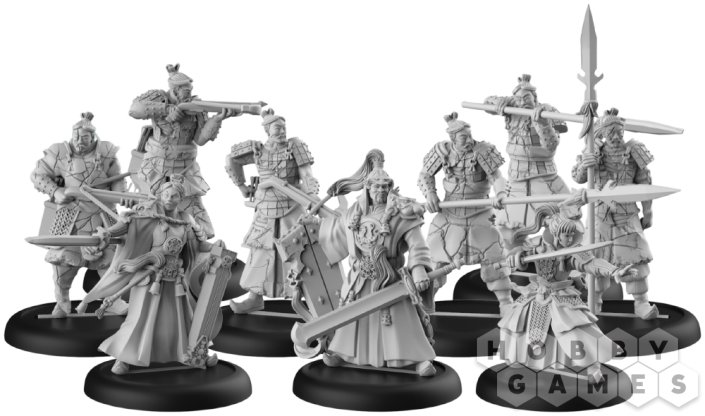 Bushido. The Imperial Court: Bǎi Qiān Themed Warband фото 2