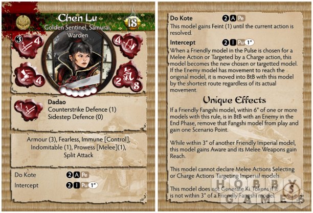 Bushido. The Imperial Court: Bǎi Qiān Themed Warband фото 3