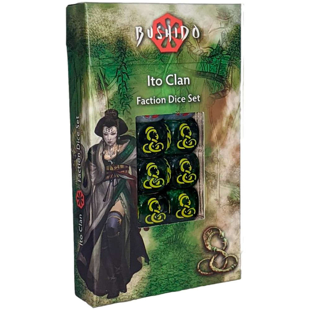 Bushido. Ito Clan: Faction Dice Set