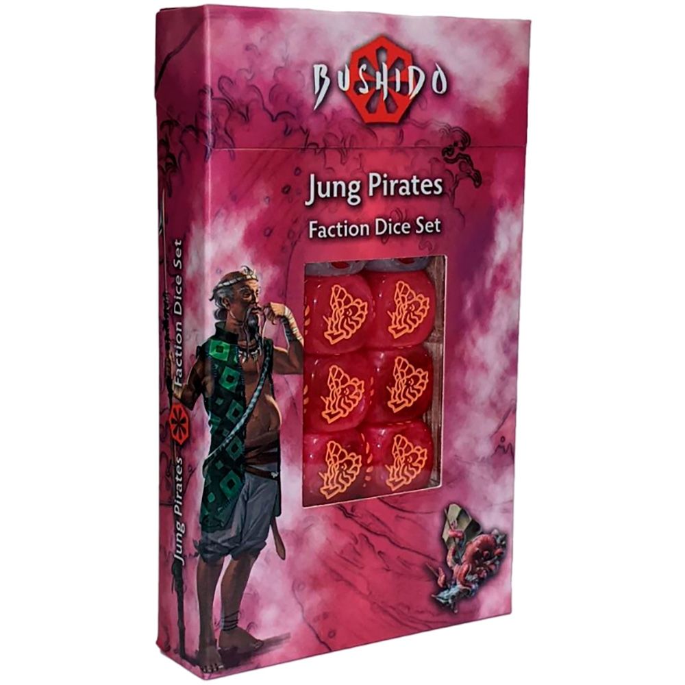 Bushido. Jung Pirates: Faction Dice Set