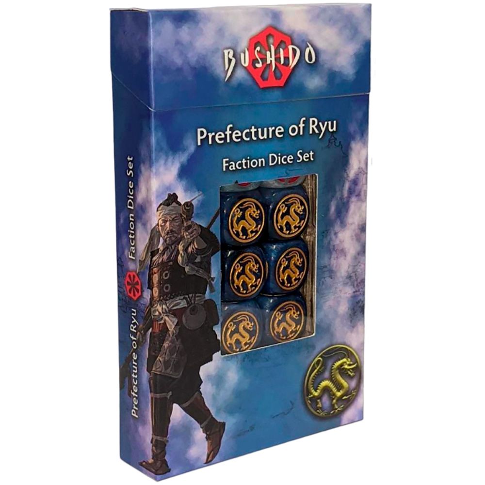 Bushido. Prefecture of Ryu: Faction Dice Set