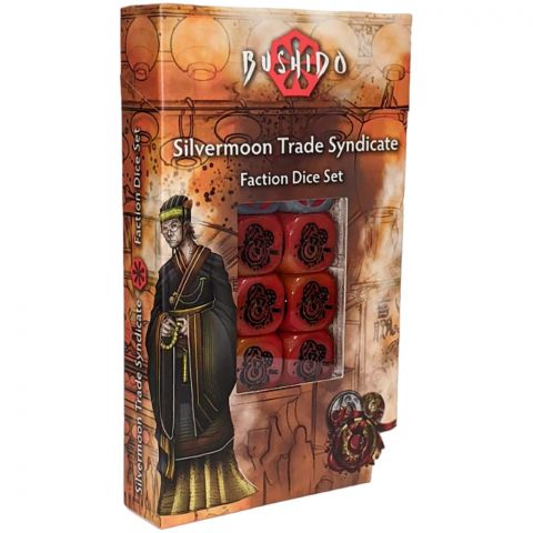 Bushido. Silvermoon Syndicate: Faction Dice Set