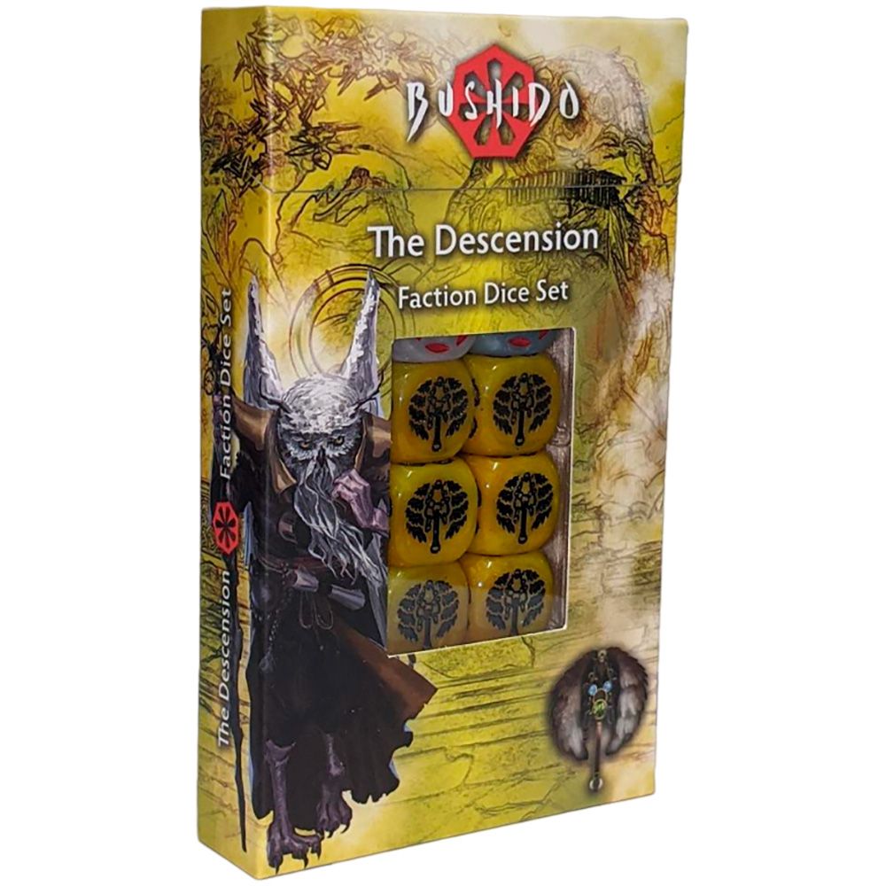 Bushido. The Descension: Faction Dice Set