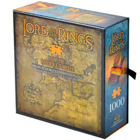 Пазл The Lord of the Rings: Middle Earth Map (1000 элементов)