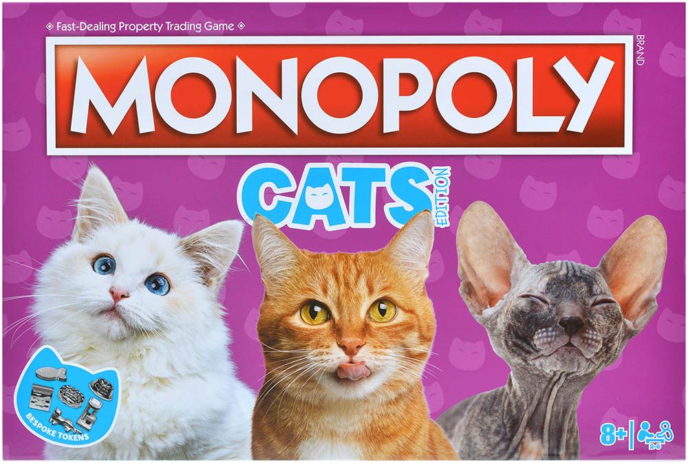 Настольная игра Hasbro Monopoly: Cats WM03528-EN1-6 - фото 2