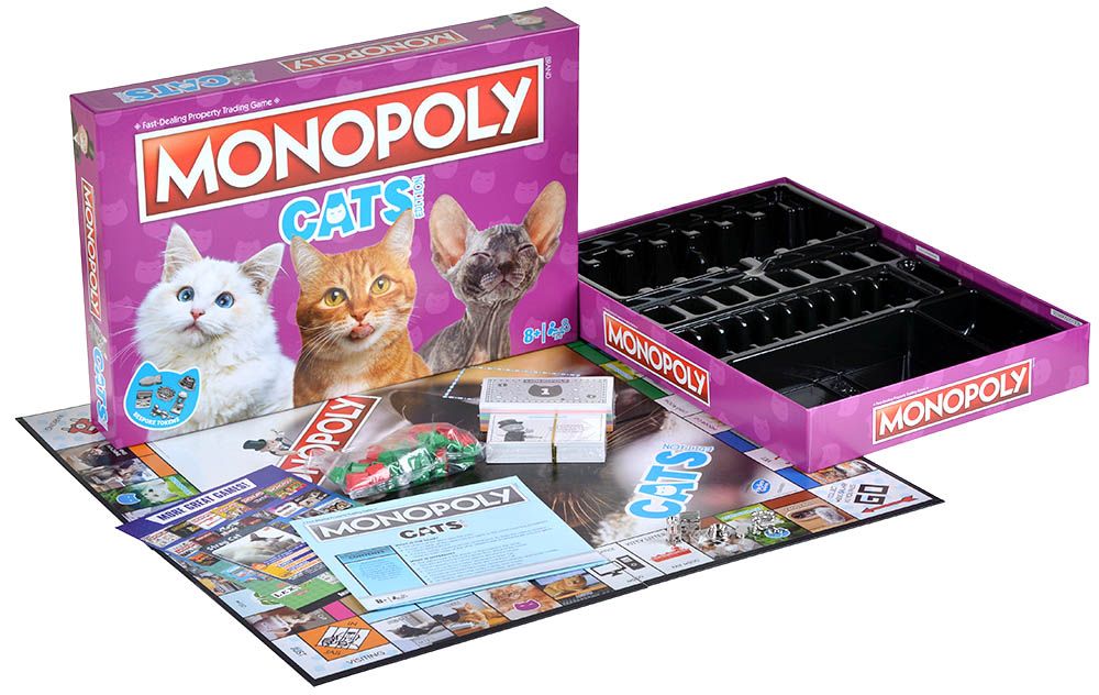 Настольная игра Hasbro Monopoly: Cats WM03528-EN1-6 - фото 4