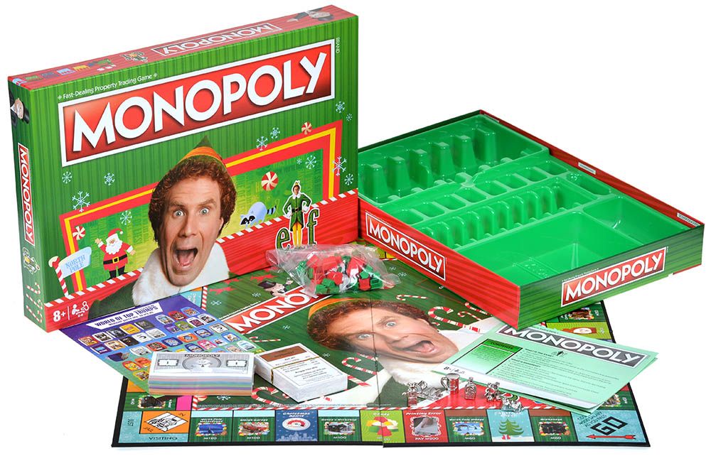 Настольная игра Hasbro Monopoly: Elf WM01492-EN1-6 - фото 4