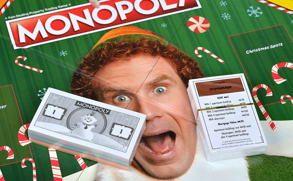 Настольная игра Hasbro Monopoly: Elf WM01492-EN1-6 - фото 6