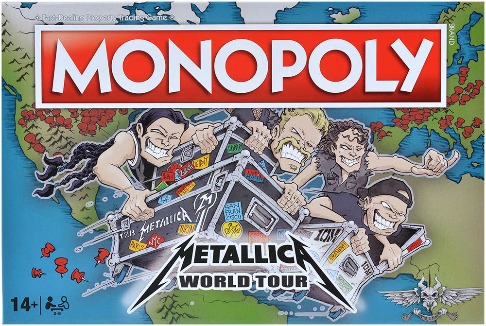 Настольная игра Hasbro Monopoly: Metallica WM01868-EN1-6 - фото 2