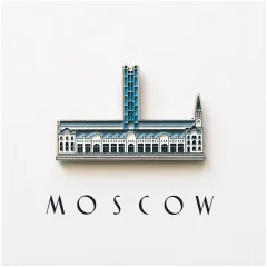 Металлический значок "ГЭС-2"