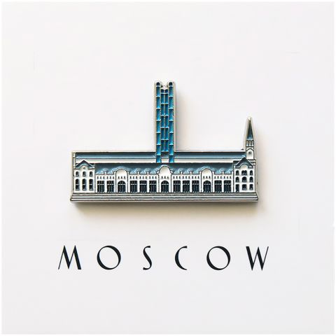 Металлический значок 
