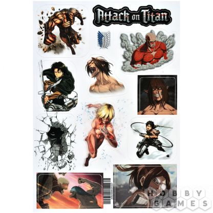 Стикерпак Attack on Titan