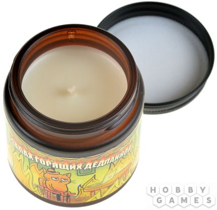 Свеча ароматическая "Запах дедлайнов" фото 2